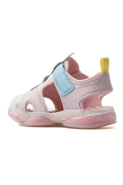 Vicco Live Girl's Lighted Sandals 25Y 332.217 Pk Powder