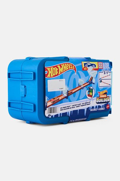 HOT WHEELS Track Builder Ice Crash Pack Track Set