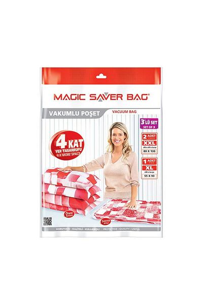 MATMEL 3-Pack Vacuum Storage Bags