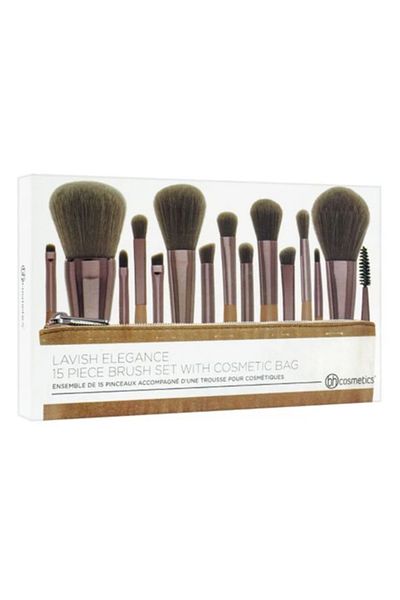 Bh Cosmetics BH Cosmetics Lavish Elegance 15-Piece Brush Set with Bag