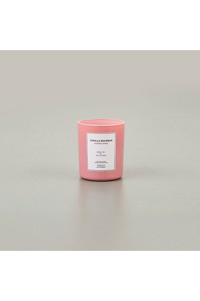 Rakle Le Jardin Vanilla Bourbon Scented Candle - Pink - 120 Gr