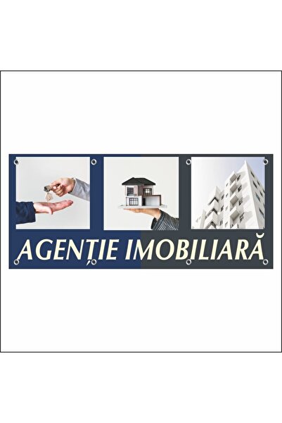 media Banner "Agentie imobiliara" model 2, 300 x 120 cm