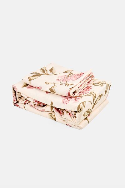 NANETTE LEPORE 2 Pieces Floral Pattern Cotton Feel Duvet Cover With Pillow Case Set, Multicolor
