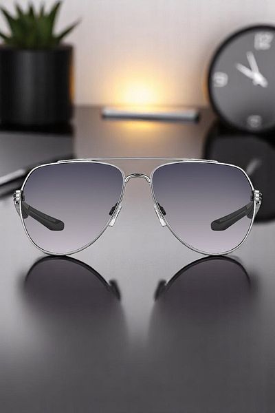 Daniel Klein 100% Polarized Uv400 Protection Silver Color Original Drop Men's Sunglasses Dkg6270C1