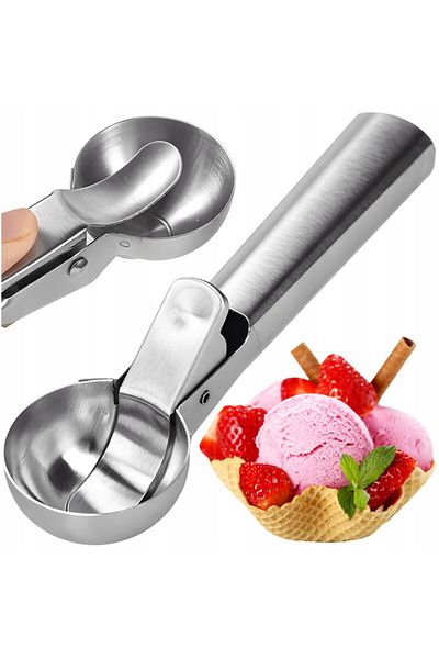 OEM Ice Cream Or Potato Cup, Steel, 18x4.5 Cm, ​​Silver