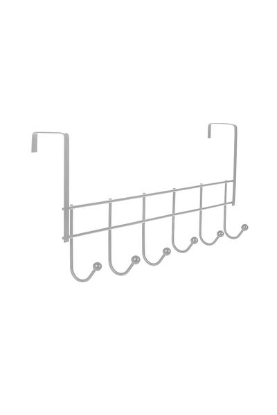 MATMEL Eco 6-Piece Door Back Hanger - Chrome