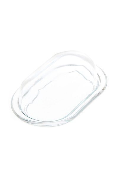 Paşabahçe Basic Glass Covered Butter Bowl - Transparent - 100 ml