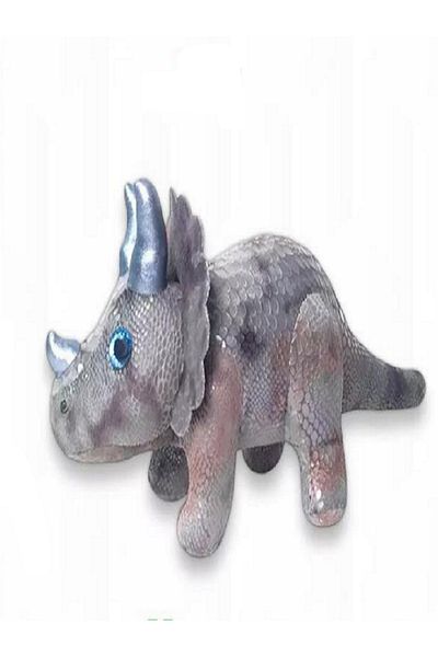 rexa Plush Dinosaur with Texture and Bright Eyes