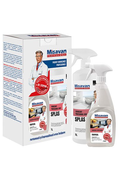 Misavan Dr. Stephan Splas bathroom air freshener package 1l + Dr. Stephan Tropical room air freshener 750ml