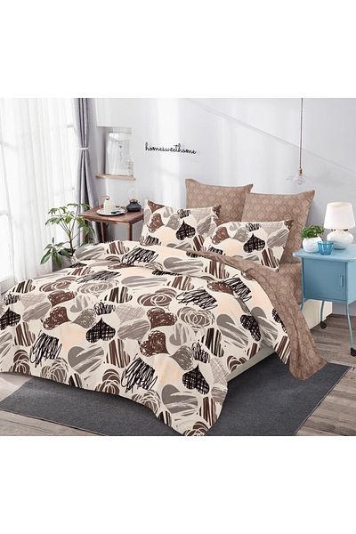 CHIRASO CHIRASO Finet Bedding Set, 6 Pieces, Fitted Sheet 180x200, Duvet Cover 200x230, 4 Pillowcases, Print