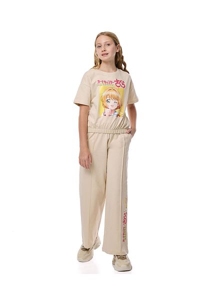 R&B Printed Clothing Set For Girls Top & Bottom Set 8-16Y