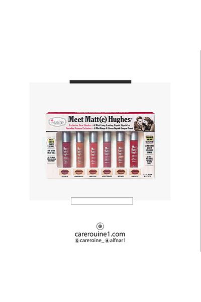 BRONZENET theBalm Meet Matte Hughes Liquid Lipstick Set of 6
