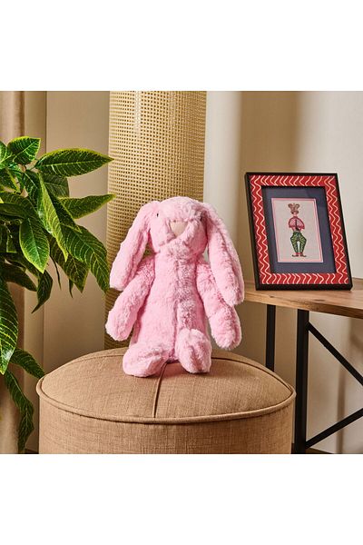 MATMEL Rabbit Figured Pillow - Pink - 16X35 cm