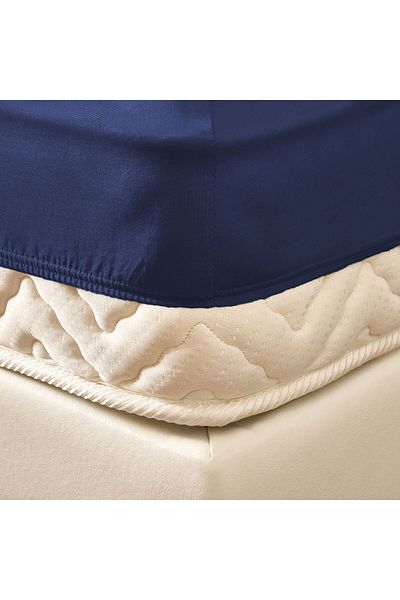 MATMEL Διπλό Εφαρμοσμένο Σεντόνι - Navy Blue - 180x200 cm