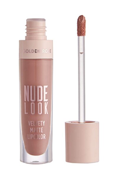 Golden Rose Nude Look Velvety Matte Lipcolor - 01 Just Nude Likit Mat Ruj