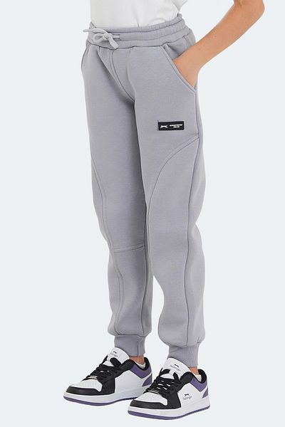 Slazenger LAVRA Unisex Παιδικό Φούτερ Πέτρινο Γκρι