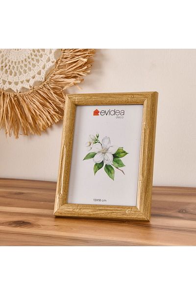 ASPARTAM Natural Frame - Light Brown - 13X18 cm