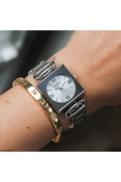 Homies Hm20263S01-10 Women's Wrist Watch with Steel Band