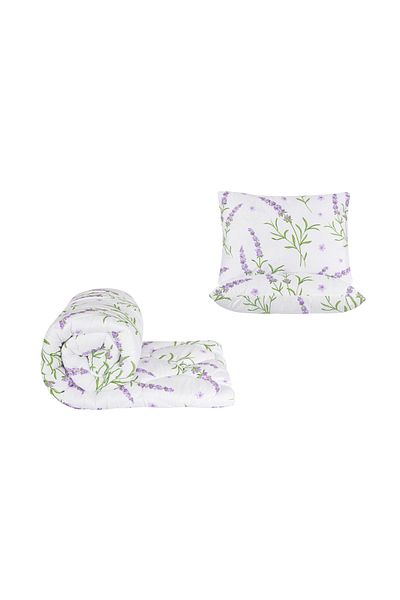 Somnart Quilted duvet set for 2 people 200x220 cm and 2 pillows 50x70 cm Lavender filling 250 g/sqm