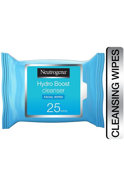 Neutrogena Makeup Remover Wipes Hydro Boost Cleansing Face 25 pcs