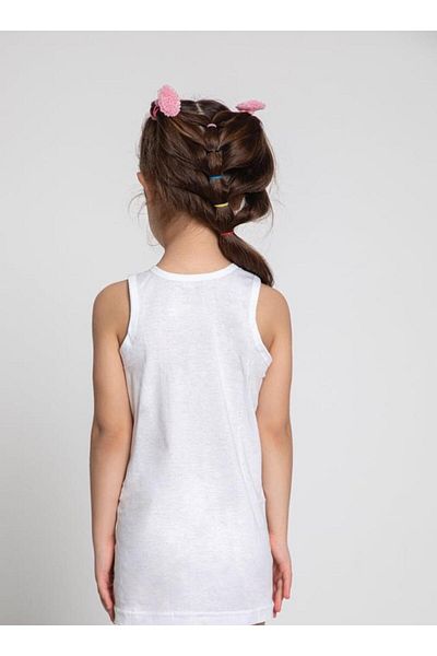 Intisimo Bodysuit, Girls, Cotton, White - 128