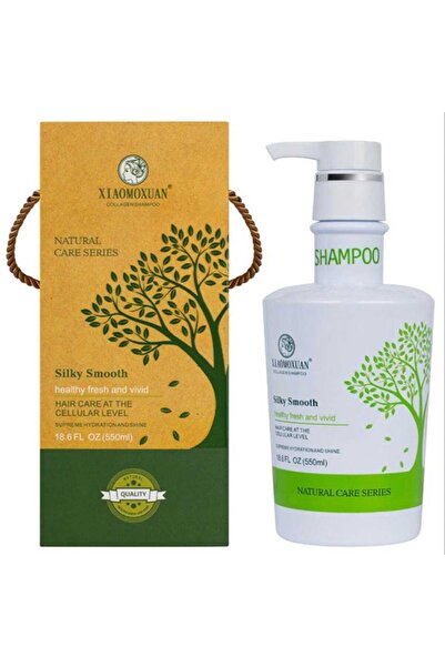 Kollajen ile hasarlı saçlar için şampuan Xiaomoxuan Silky Smooth Shampoo Collagen, 550ml