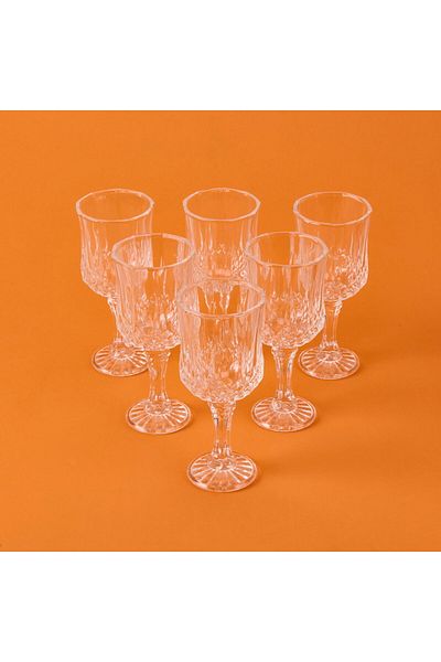 Evidea Arow Lucca 6-Pack Soft Drink Glass - Transparent - 226 ml
