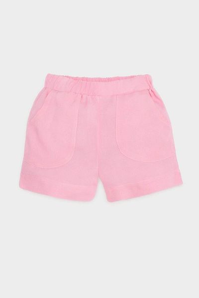 DeFacto Baby Girl Basic Plain Shorts with Elastic Waist E5961A525Sm