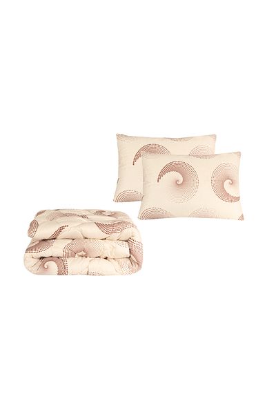 Somnart Quilted duvet set for 2 people 200x220 cm and 2 pillowcases 50x70 cm Fancy filling 250 g/sqm