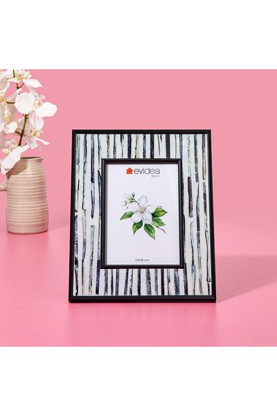 ASPARTAM Rayas Frame - White / Black - 13X18 cm