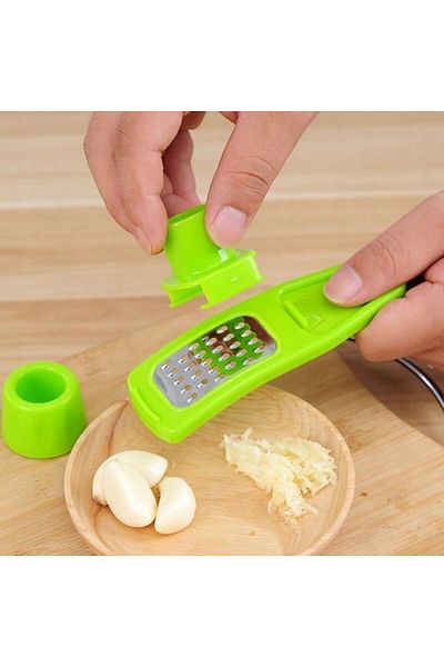 OEM Mini razatoare pentru ghimbir, usturoi sau nuci, plastic, verde