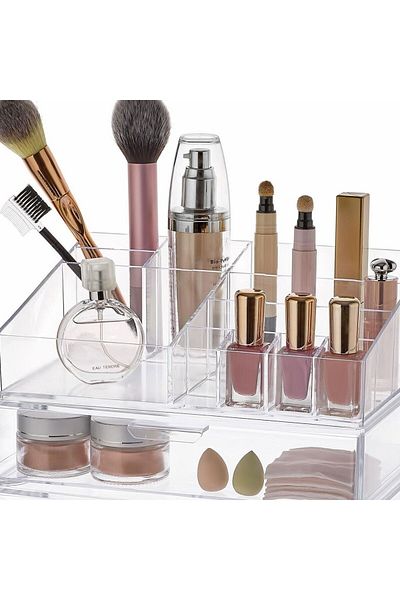 ASPARTAM Store 3 Drawer Makeup Organizer Set