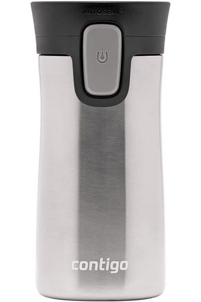 Mu Art Ahşap Mrt Unisex Pinnacle Snapseal Thermo Stainless Steel Insulated Mug,Gray,300.0 Art 871301