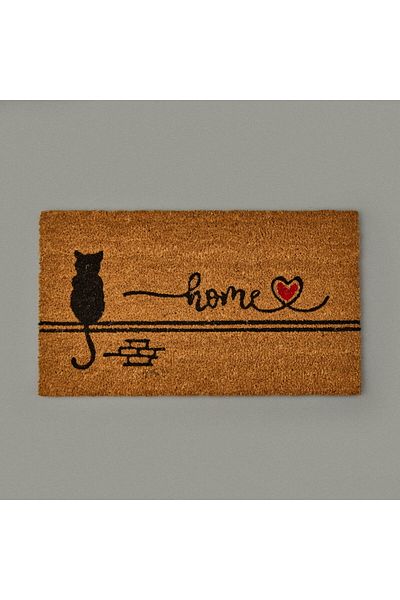 MATMEL Home Cat Door Mat on the Wall - Beige - 35X60 cm