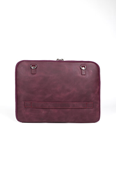 deridense MacBook Air Pro 13" & 14" Inch Genuine Leather Laptop Case