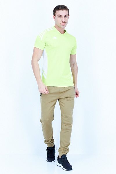 adidas Men Sportswear Fit Short Sleeves Condivo 22 Jersey, Light Green