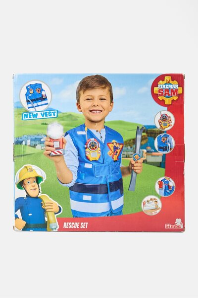 Simba Fireman Sam Fireman Rescue Set, Blue