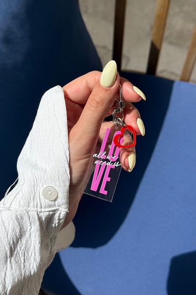 klovi Summer Love Charm Keychain and Bag Accessory