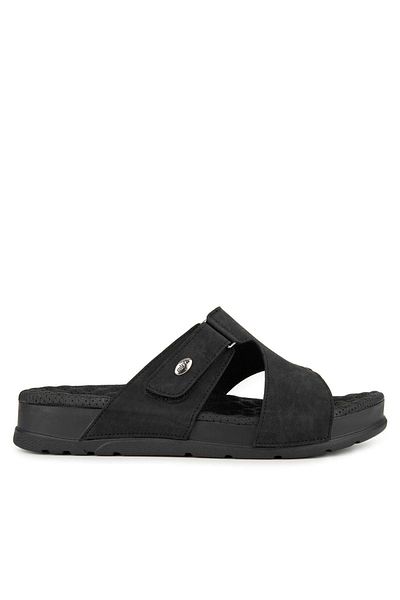 Muya Orka Anatomical Sole Heel Spur Men's Slippers Black