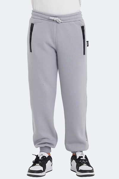 Slazenger Παιδικό αθλητικό παντελόνι LAMIS Unisex Stone Grey