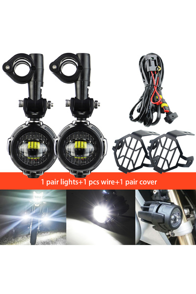 Choice3 غطاء سلك الإضاءة، مصابيح إضافية، مصابيح ضباب LED للقيادة، مناسبة للدر...