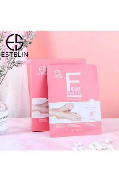 ESTELİN ES0055 Rose nourishing foot mask