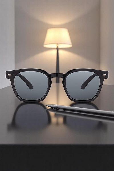 Daniel Klein 100% Polarized Uv400 Protection Black Color Original Oval Unisex Sunglasses Dkg6252C1