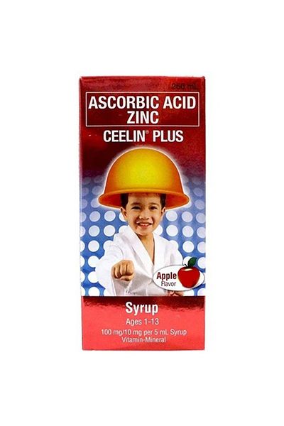 ceelin Plus Syrup (250ml, Apple Flavor)