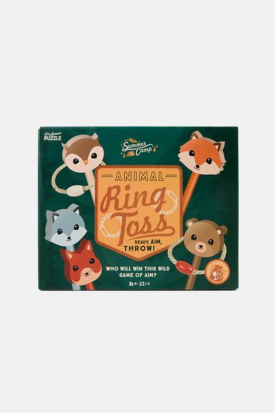 Professor Puzzle Animal Ring Toss Game