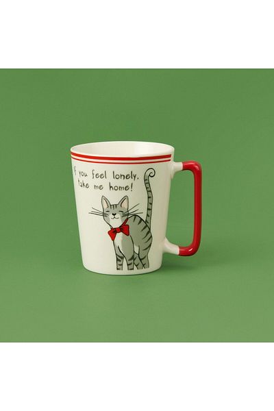MATMEL Porcelain Mug - Asorti - 340 ml