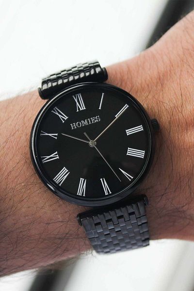 Homies Hm24514S01-3 Men's Wrist Watch with Steel Cord