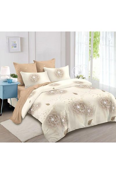 CHIRASO CHIRASO Finet Bedding Set, 6 Pieces, 2 Persons, Sheet 180x200, Duvet Cover 200x230, 4 Pillowcases, Print
