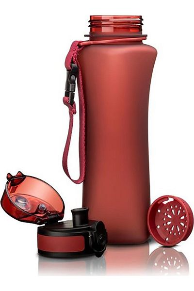TEKNO İSTANBUL 500 ml Red Tritan Flask - Water Bottle
