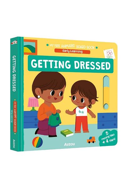 Auzou Books Getting Dressed - My First Animated Board Book
